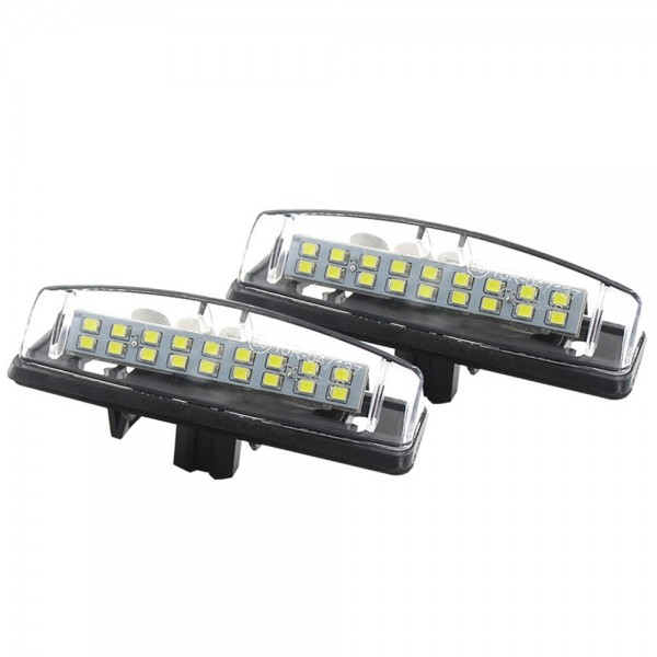 Canbus LED Car License Plate Light Lamp For Lexus Is200/Is300 Gs300/Gs430/Gs400 Ls430 Es300/Es330 Rx300/Rx330/Rx350 LX570