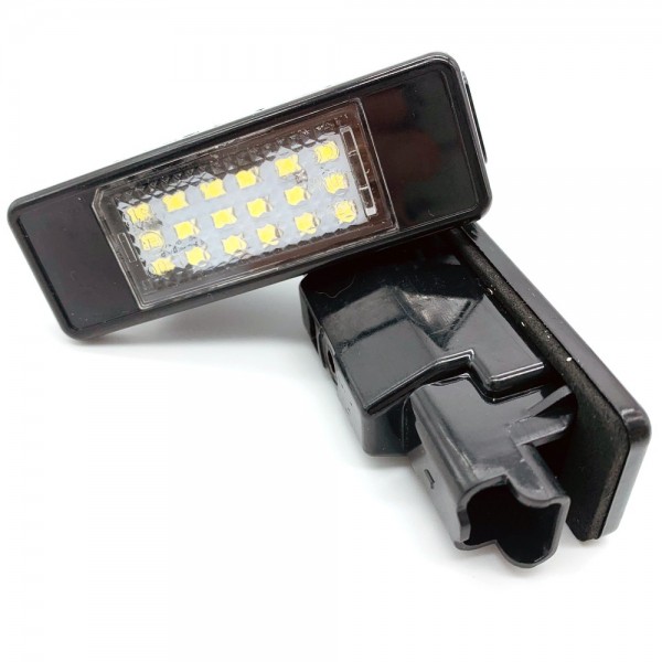 Car Rear Canbus 18 LED SMD License Number Plate Light Lamp Assembly 6000K For Peugeot 106 207 307 308