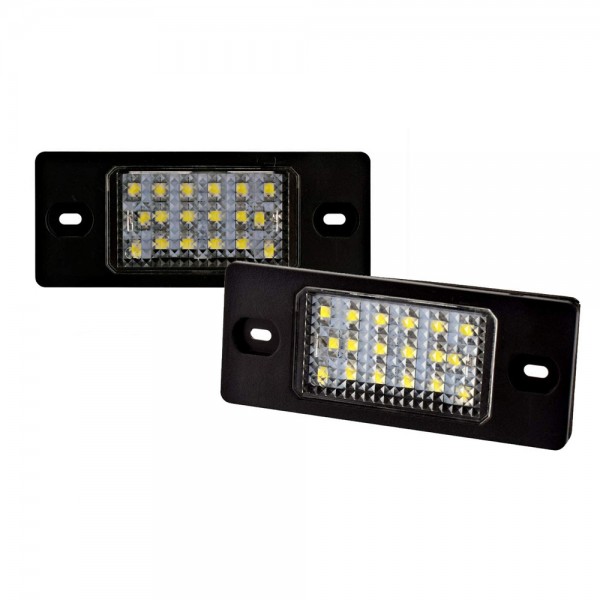 Canbus Error Free White 18SMD LED Number License Plate Lights Lamp Replacement for Porsche Cayenne 02-10