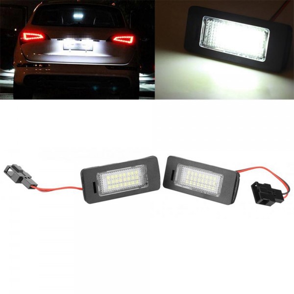 LED 12V Car License Plate Light For Porsche Panamera 970 2017 2016 2015 2014 2013 2012 2011 2010 2009