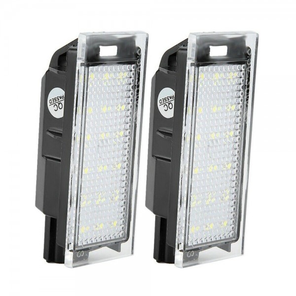 LED License Number Plate Light Lamps Assembly For Renault Megane Twingo Master 2 3 CC Kadjar Trafic 3 Espace 
