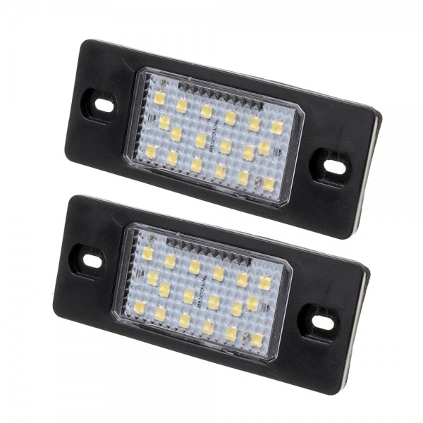 No Error SMD LED Number License Plate Light Lamp White for VW GOLF 4 5 Variant Passat B5.5 Touareg Tiguan 