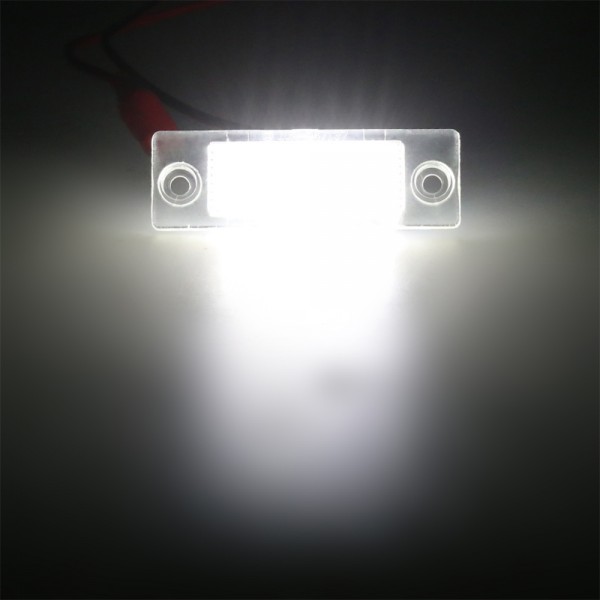 Car License Plate Light For VW Volkswagen Caddy Touran Golf Transporter Passat Caddy 