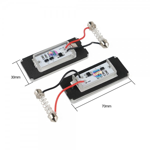 LED License Plate Lamp for BMW MINI COOPER R52/R55/R55N/R56/R56N/R57/R57N/R58/R59 