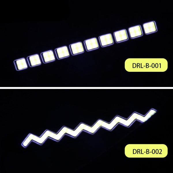 Single color flexible drl with turn signal