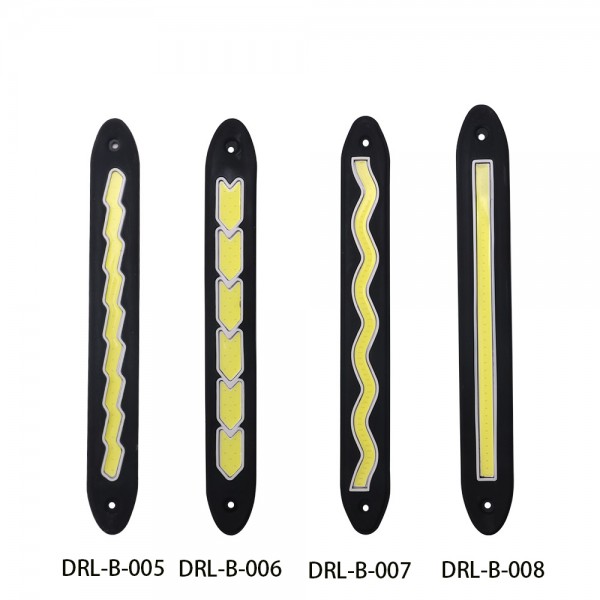 Single color flexible drl with turn signal