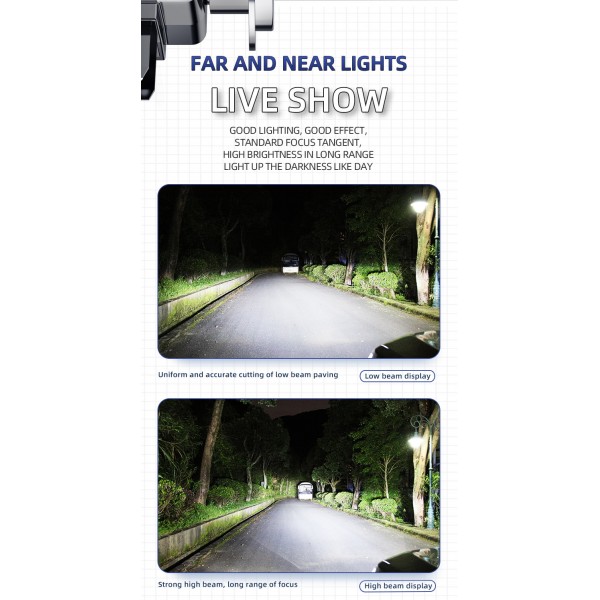 H4 H7 H8 H9 H11 9012 9005 9006 13800LM LED Headlight 
