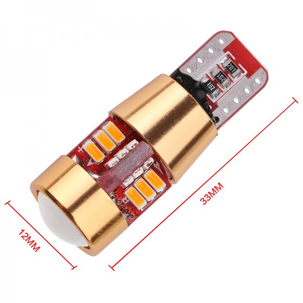 12V Canbus T10 3014 with 27SMD 