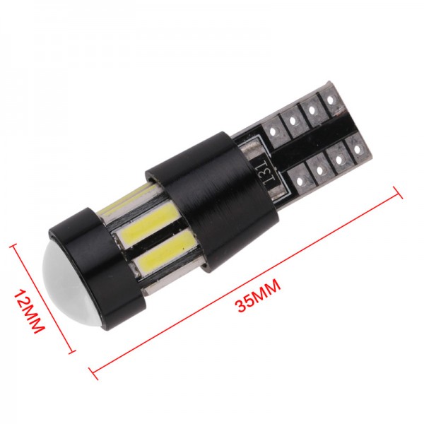  7020 10 SMD CANBUS LED T10 